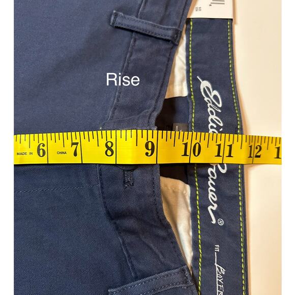 Eddie Bauer Women's Stretch Legend Wash Boyfriend Pants Size 6 - Picture 10 of 14